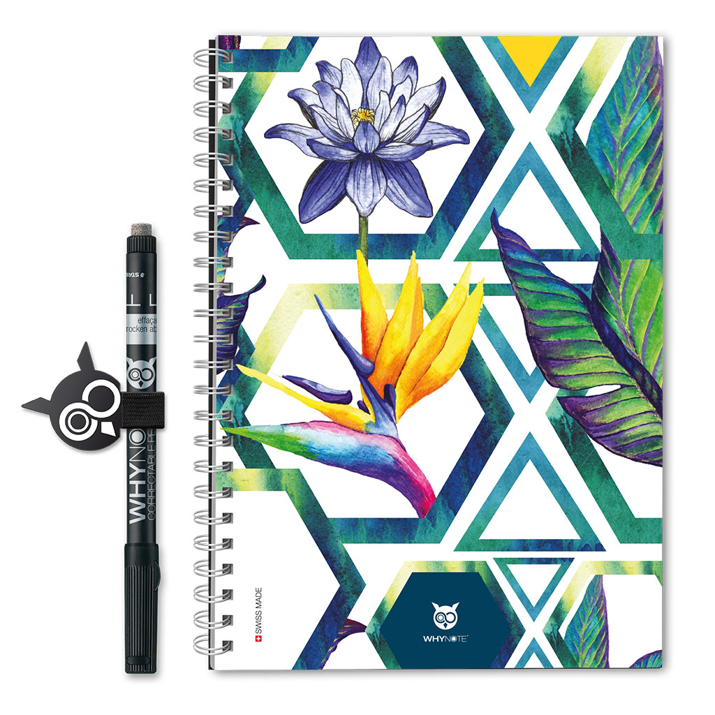 Whynote Book Eco - A5 - Hexagone Whynote Book Eco - A5 - Hexagone